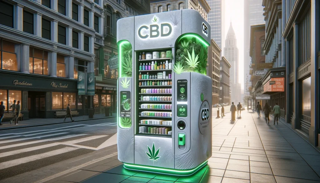 Le distributeur automatique de CBD : la nouvelle tendance en matière de consommation de cannabidiol?