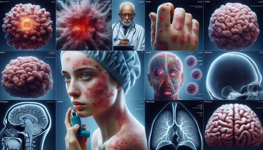 Maladie en A : Acné, Arthrite, Asthme, Alzheimer.