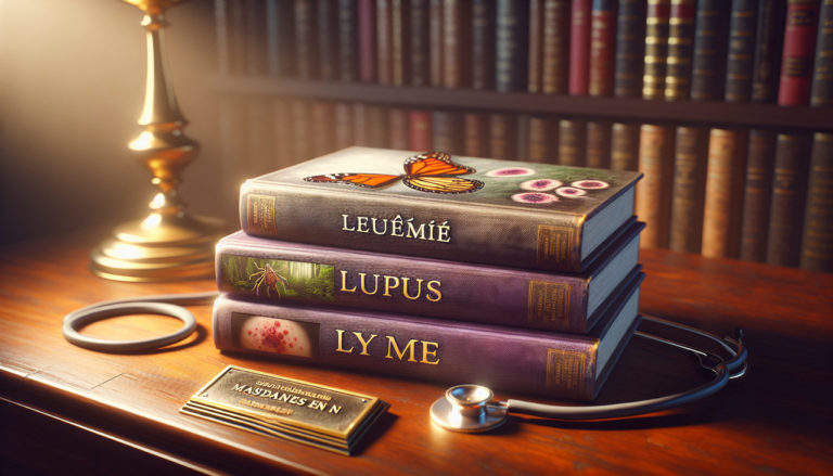 Afficher : Maladies en L sur des livres - Leucémie, Lupus, Lyme.