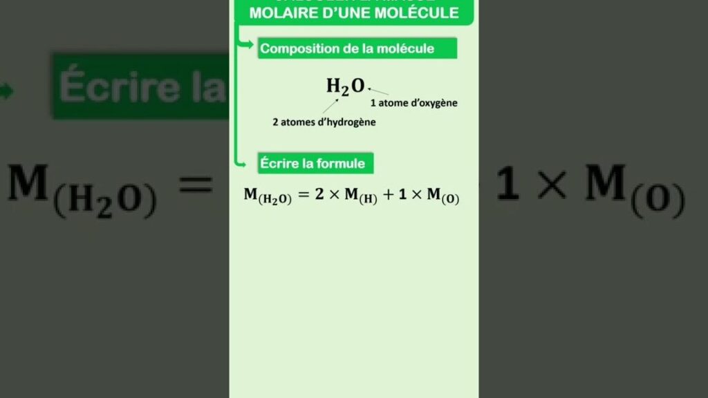 comment convertir des moles en grammes pour vos calculs de chimie ?