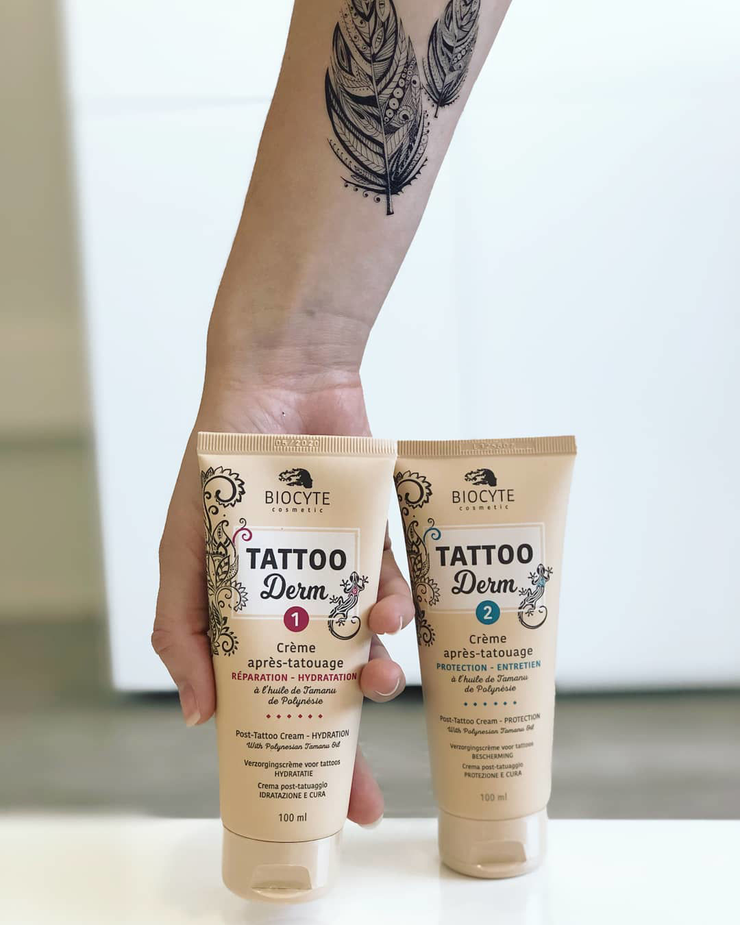 Crème spéciale tatouage Derm Biocyte