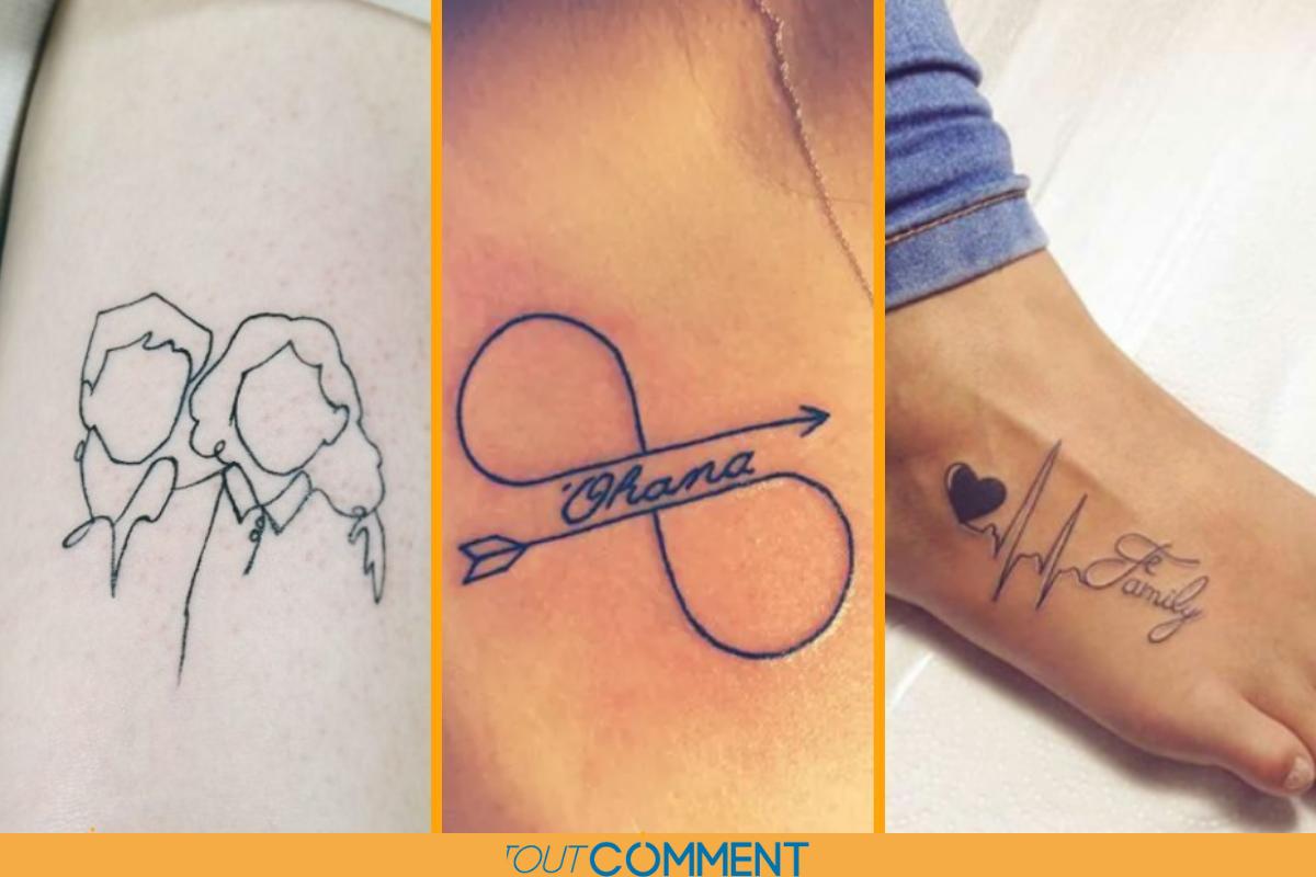 Tatouage idée famille