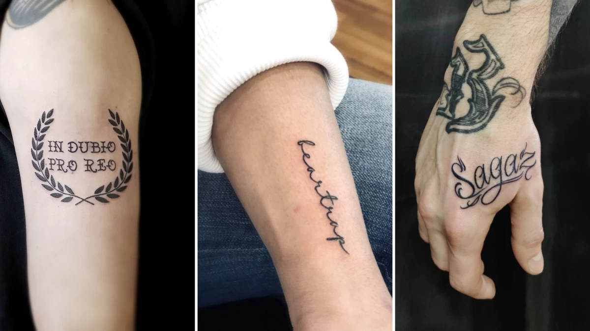 Tatouage citation clavicule