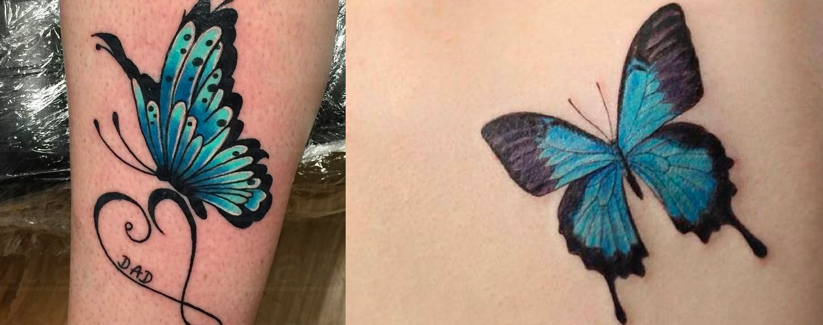 Tatouage papillon symbolique