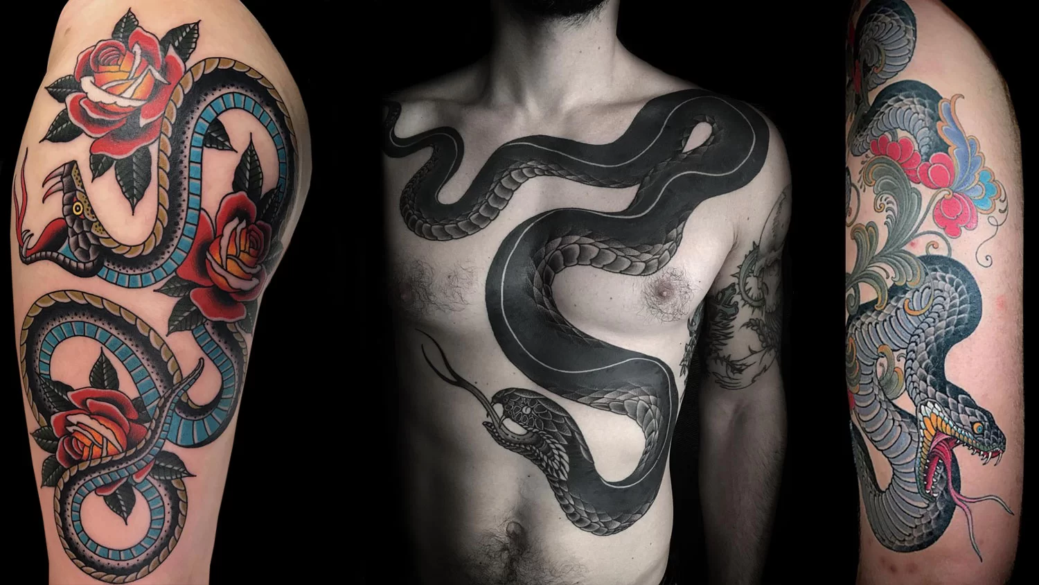 Tatouage serpent et signification