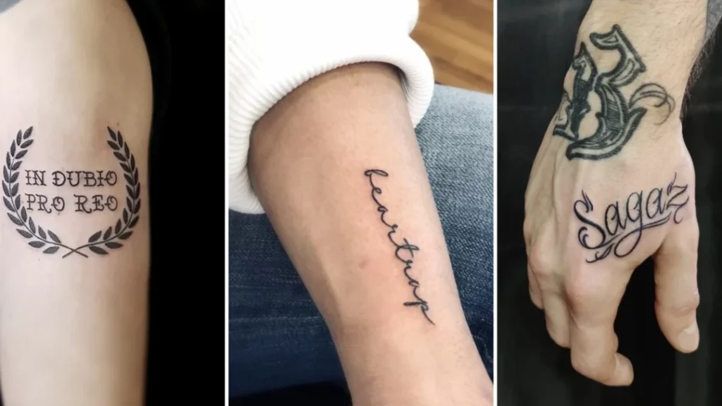 Quelle écriture choisir pour un tatouage ?