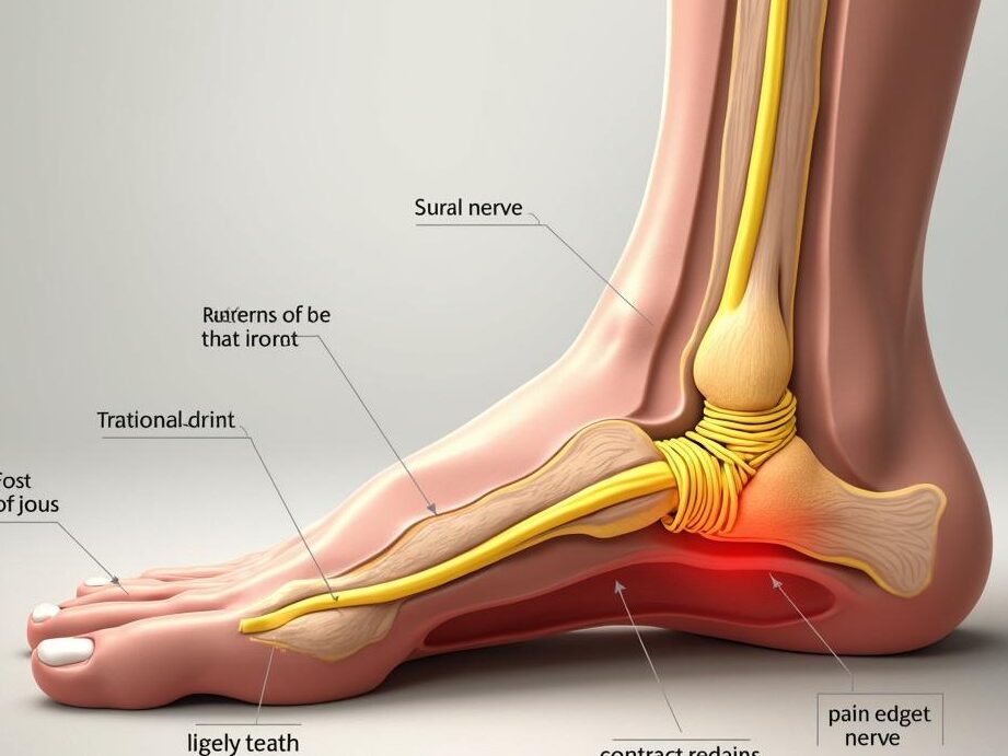 Douleurs et picotements : que révèlent les nerfs sous le pied ?